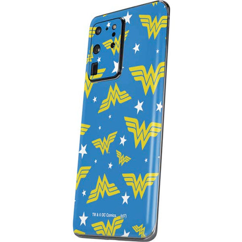DC Comics Wonder Woman Pattern Galaxy S20 Ultra 5G Skin